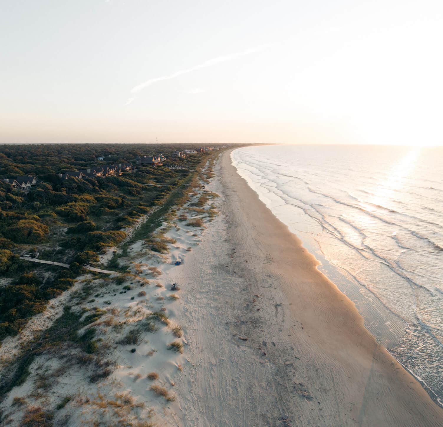 Sunrise on the beach